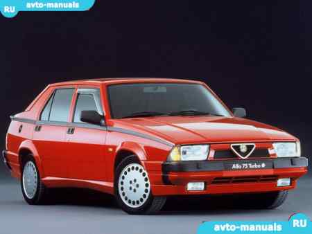 Alfa Romeo 75 - руководство по ремонту